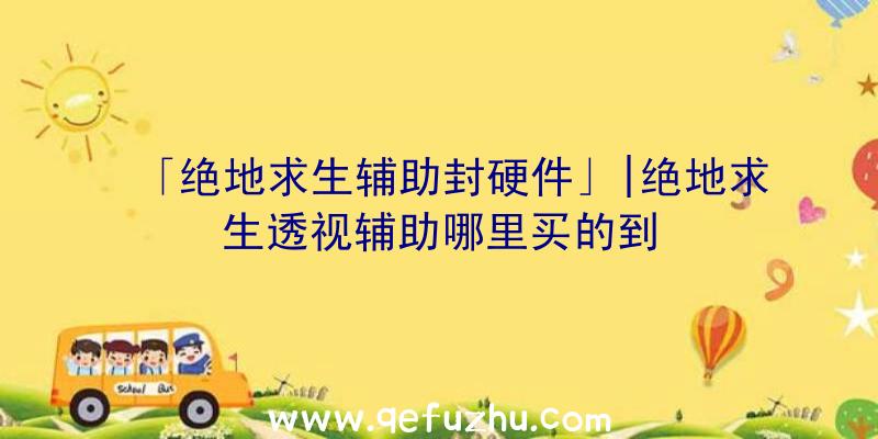 「绝地求生辅助封硬件」|绝地求生透视辅助哪里买的到